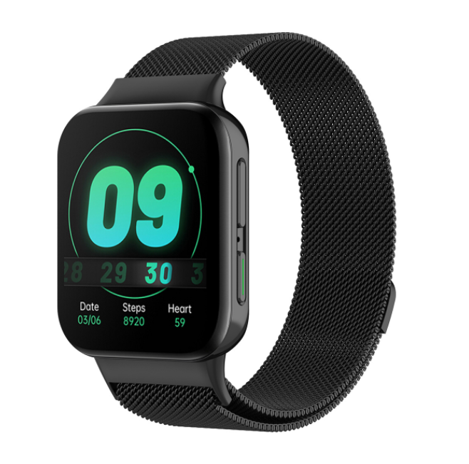 

Ремешок DK Metal Milanese Loop Magnetic для Oppo Watch 41mm (black)