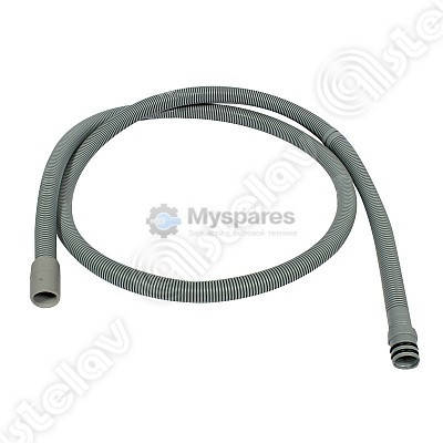 

Шланг сливной 1750 mm ПММ Indesit C00273284 (482000022012) Gorenje 278449, SMEG 758973779 FRANKE 1330165452