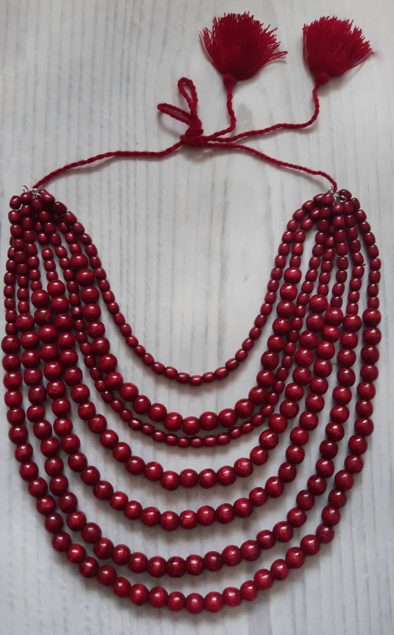 

Буси Старовинні. Сімка. Бордові.