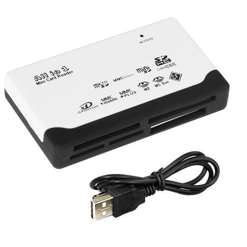 

USB Mini/MicroSD SD MMC xD M2 MS Duo CF кардридер