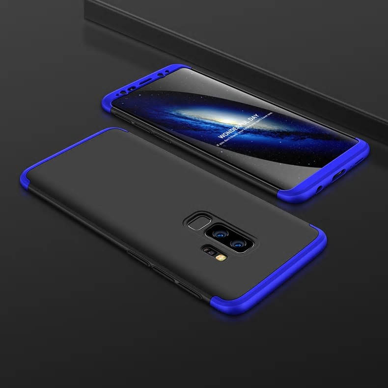 

Чехол GKK 360 для Samsung S9 Plus / G965 бампер накладка Black-Blue