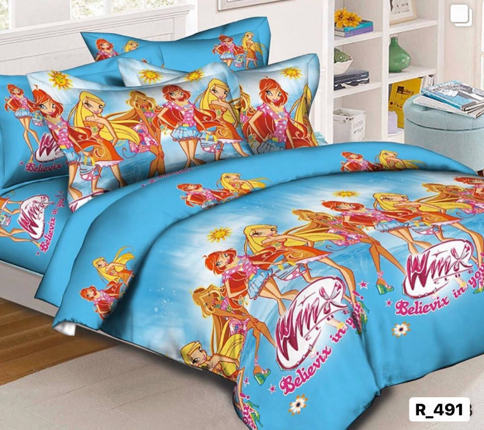 

3D Детское постельное белье Sonno Bello Winx