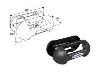 

Doorhan DH25131 Ручка для секционных ворот накладная, выступающая