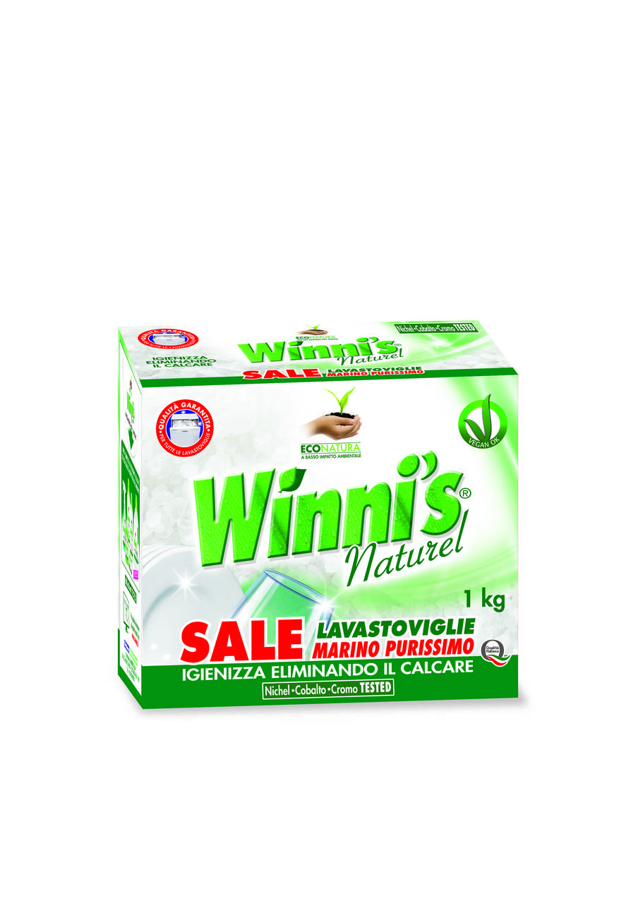 

Гипоалергенная соль для посудомоечных машин Madel Winni's Sale Lavastoviglie 1 Kg