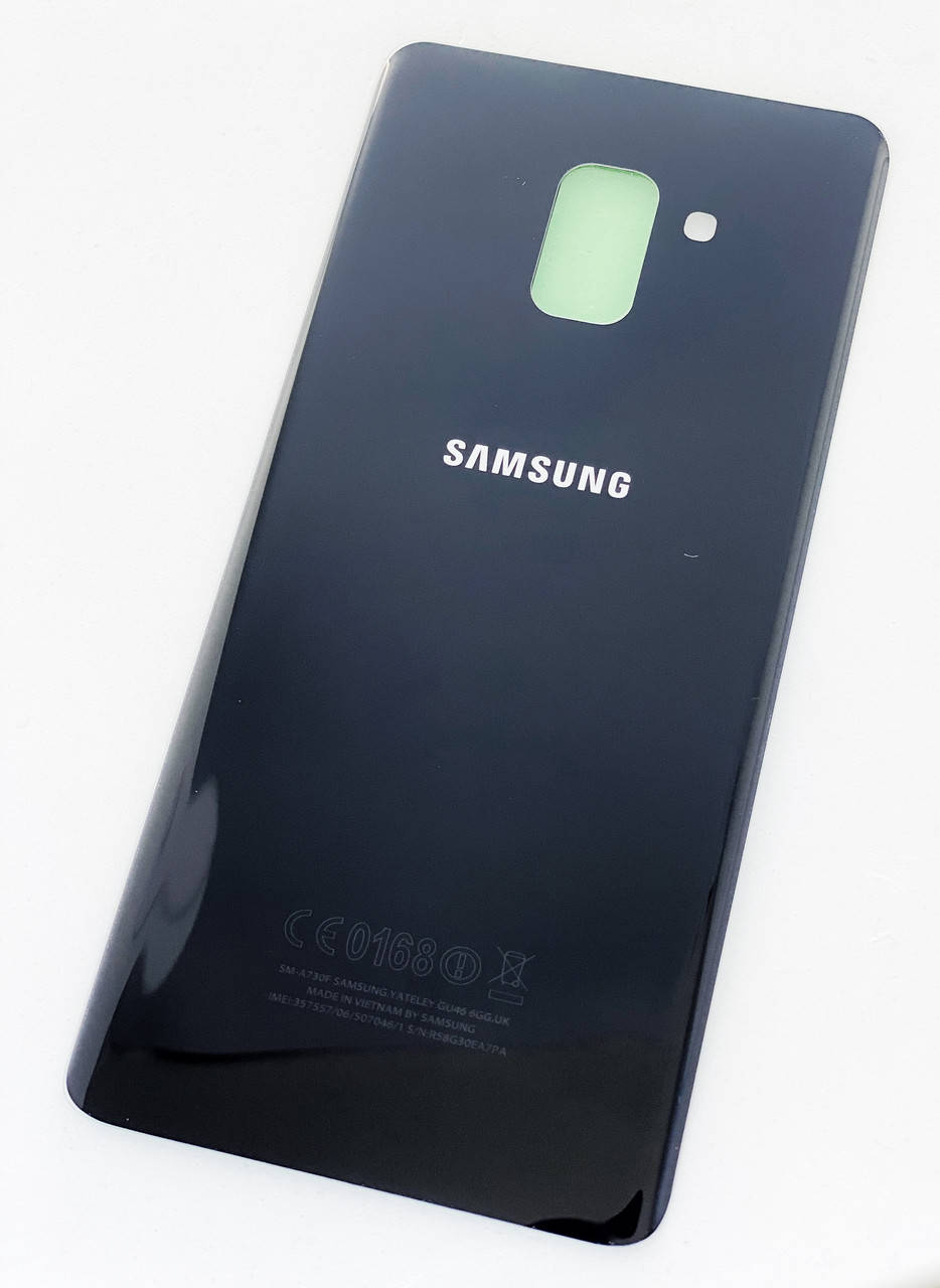 

Задняя крышка для Samsung A730F Galaxy A8 Plus (2018), черная, оригинал, Черный
