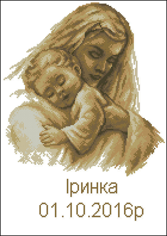 

Схема-заготовка для вышивки бисером метрики См-310 габардин