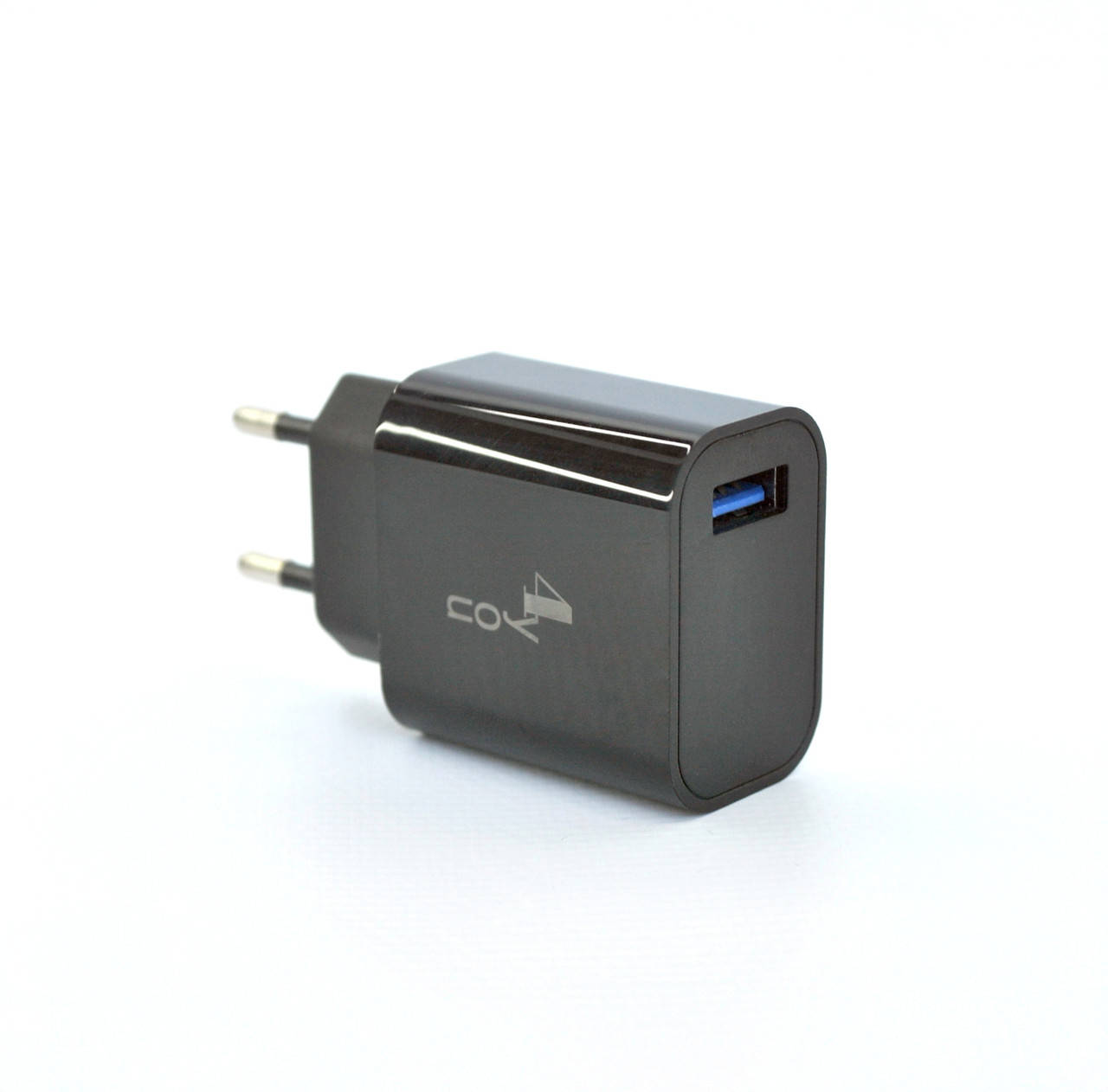 

Зарядное устройство 4you A12 (1200mAh - 100%, 1 USB, Led подсветка) black, Черный