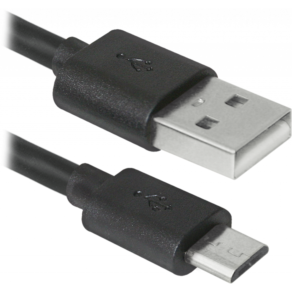 

Кабель питания USB - microUSB для зарядки и передачи данных 25 см