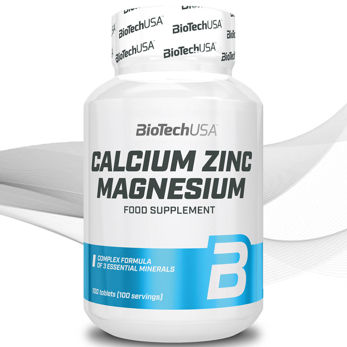 

Кальций-магний BioTech Calcium Magnesium Zinc 100 tabl