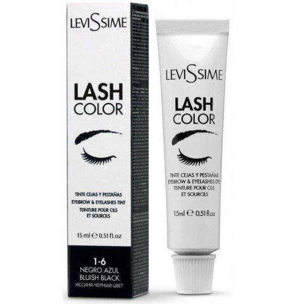 

Краситель для бровей и ресниц Levissime Lash color Сине-черный 1-6