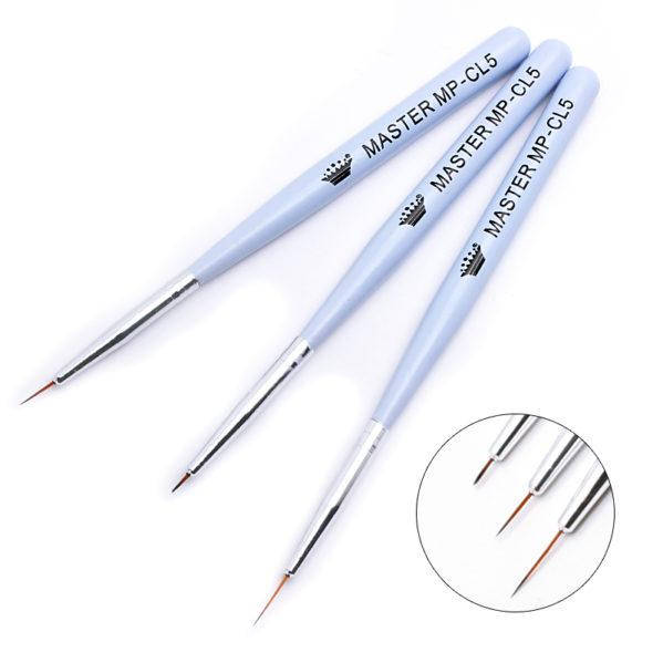 

Кисти для рисования набор 3 в1 MP-CL5