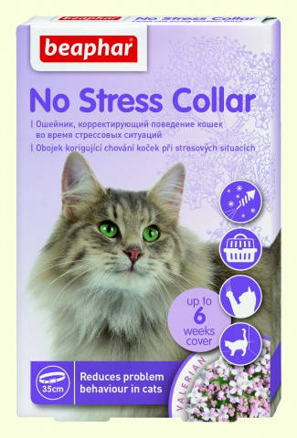 

Beaphar No Stress Collar Ошейник для снятия стресса у кошек - 35 см