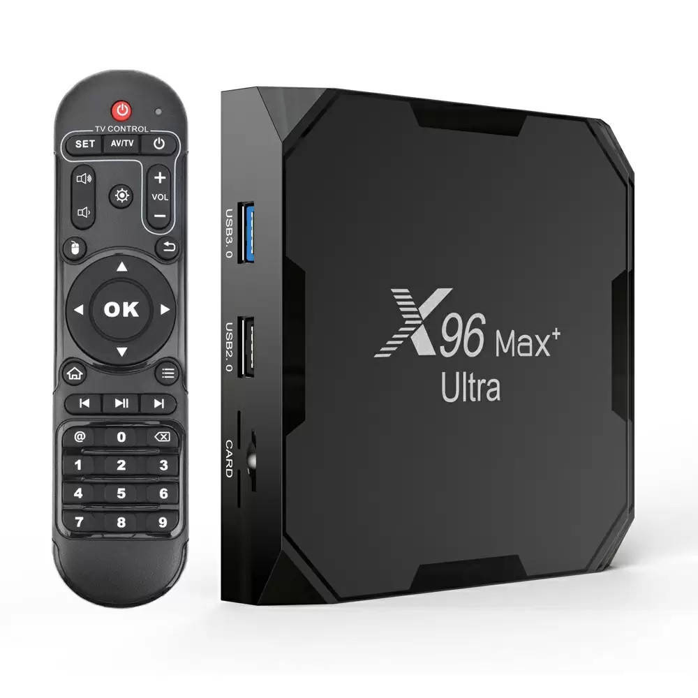

X96 Max+ Ultra 4/64 | S905X4 | Smart TV Box | Android 11 | Смарт ТВ Приставка