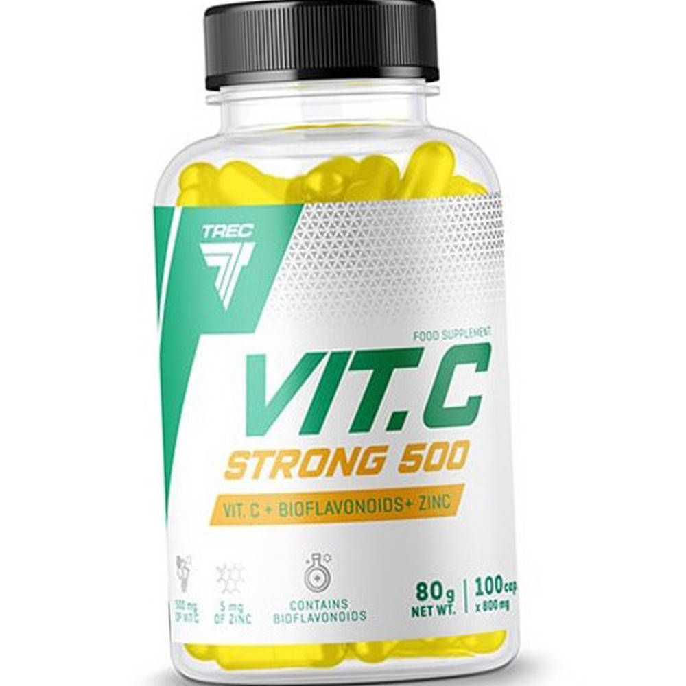 

Витамин С TREC nutrition Vit.C Strong 500 100 таблеток