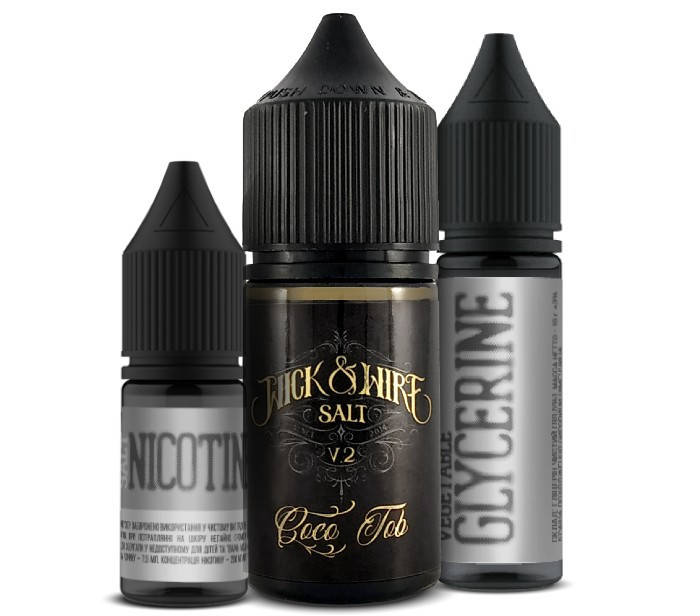 

Набор Wick & Wire V2 Salt Coco Tob 25 мг/мл 30 мл.