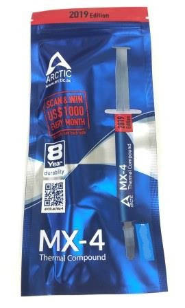 

15-00-071. Термопаста Arctic MX-4, теплопроводность 8.5 Вт/мК, шприц 2г, new packaging