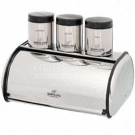 

Хлебница с набором баночек Bohmann BH 7231 - Vida-Shop