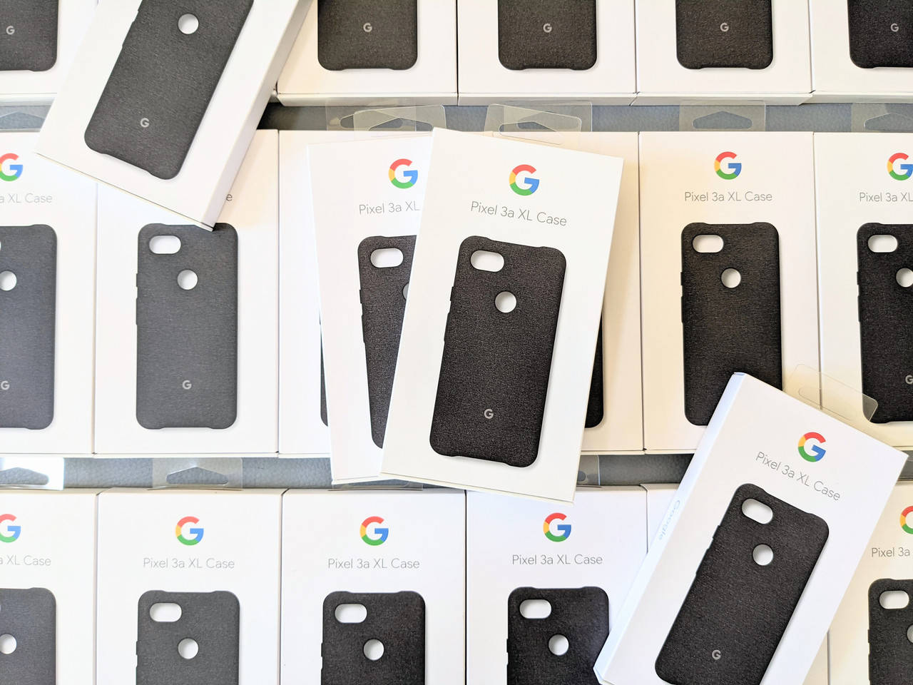 

Fabric Case на Google Pixel 3a XL Оригинальный чехол, Черный
