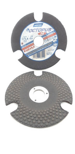 

66252829993 Круг для зачистки сварних швів OCTOPUS 80м/с 125*4,0*22.23 P*36 Norton