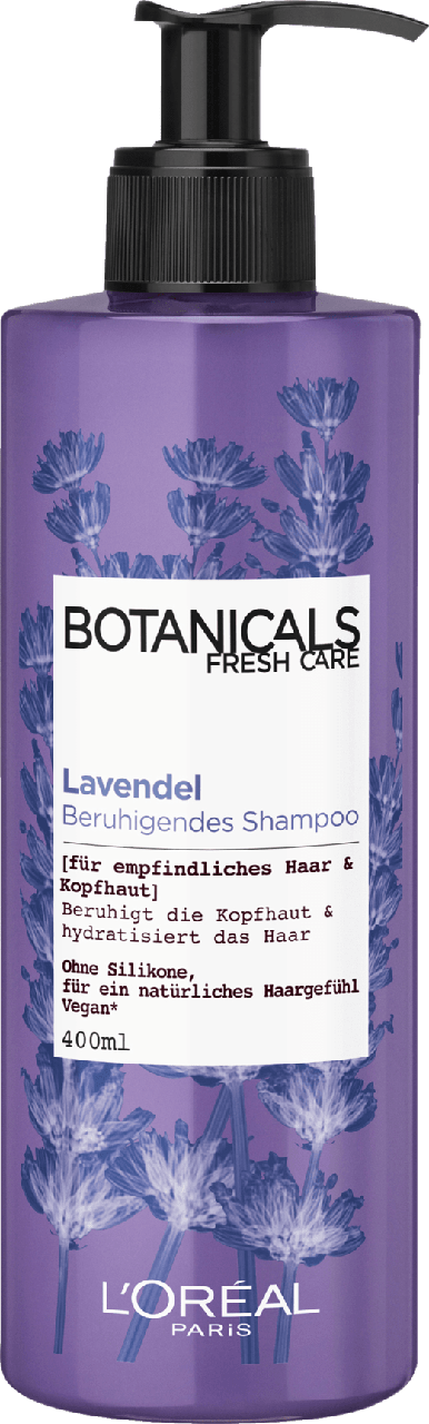 

Шампунь для чувствительной кожи головы и тонких волос L’Oréal Botanicals Fresh Care Lavendel, 400 ml.