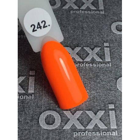 

Гель лак Oxxi №242 (яркий оранжевый, эмаль) 8мл