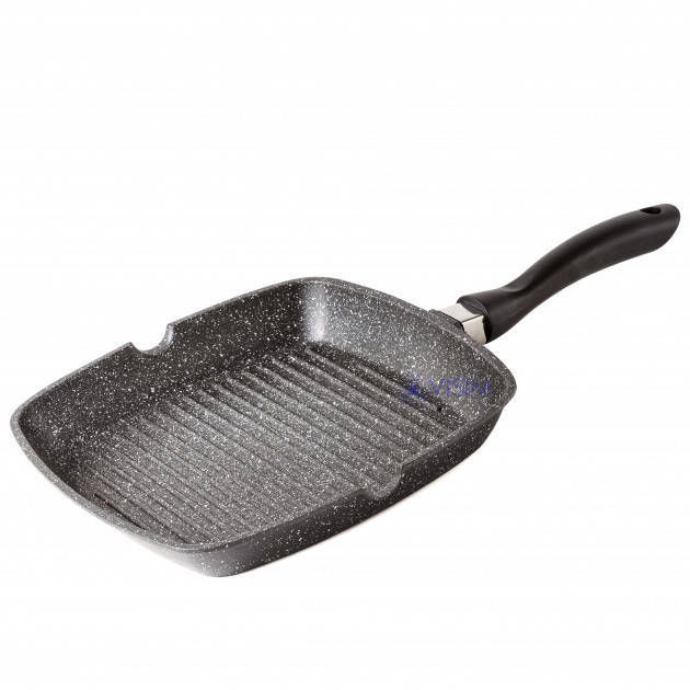 

Сковорода-гриль с мраморным покрытием 28см Edenberg EB-3312