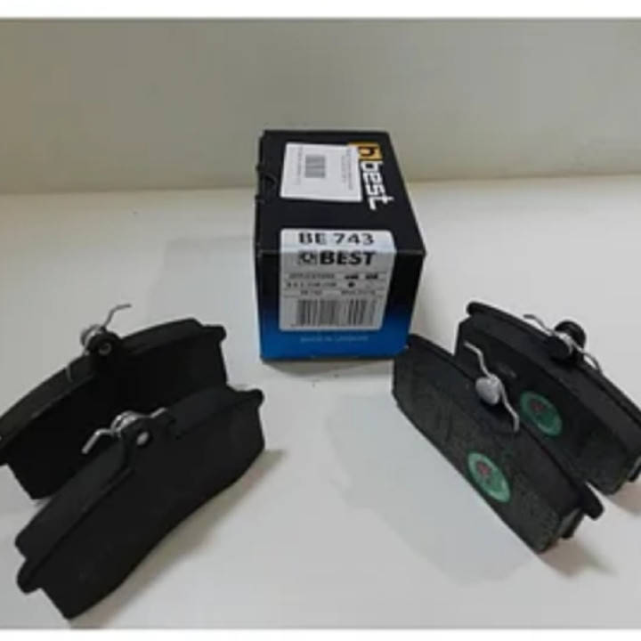 

Колодки тормозные передние БЕСТ 2108 (743)