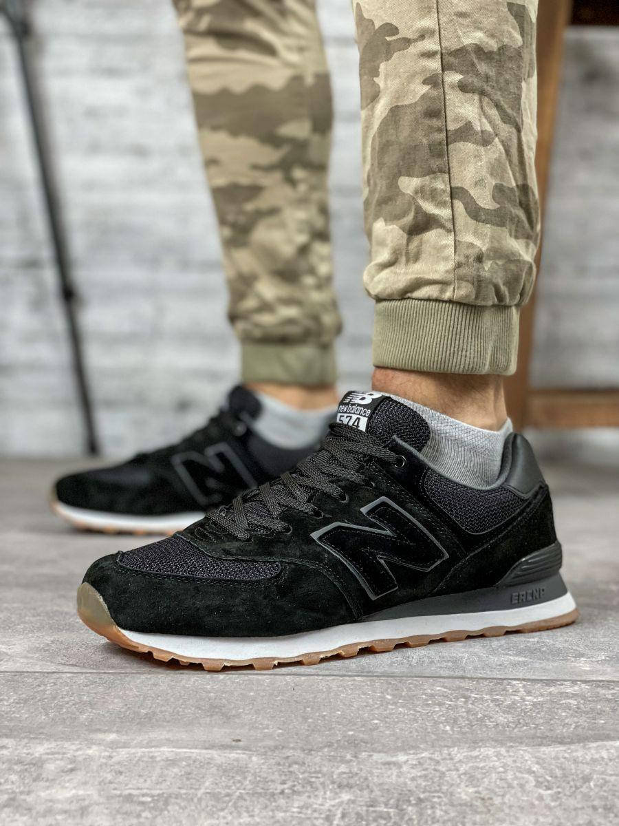 

Кроссовки мужские 18035, New Balance 574, черные [ 43 44 46 ] р.(43-27,5см), Черный