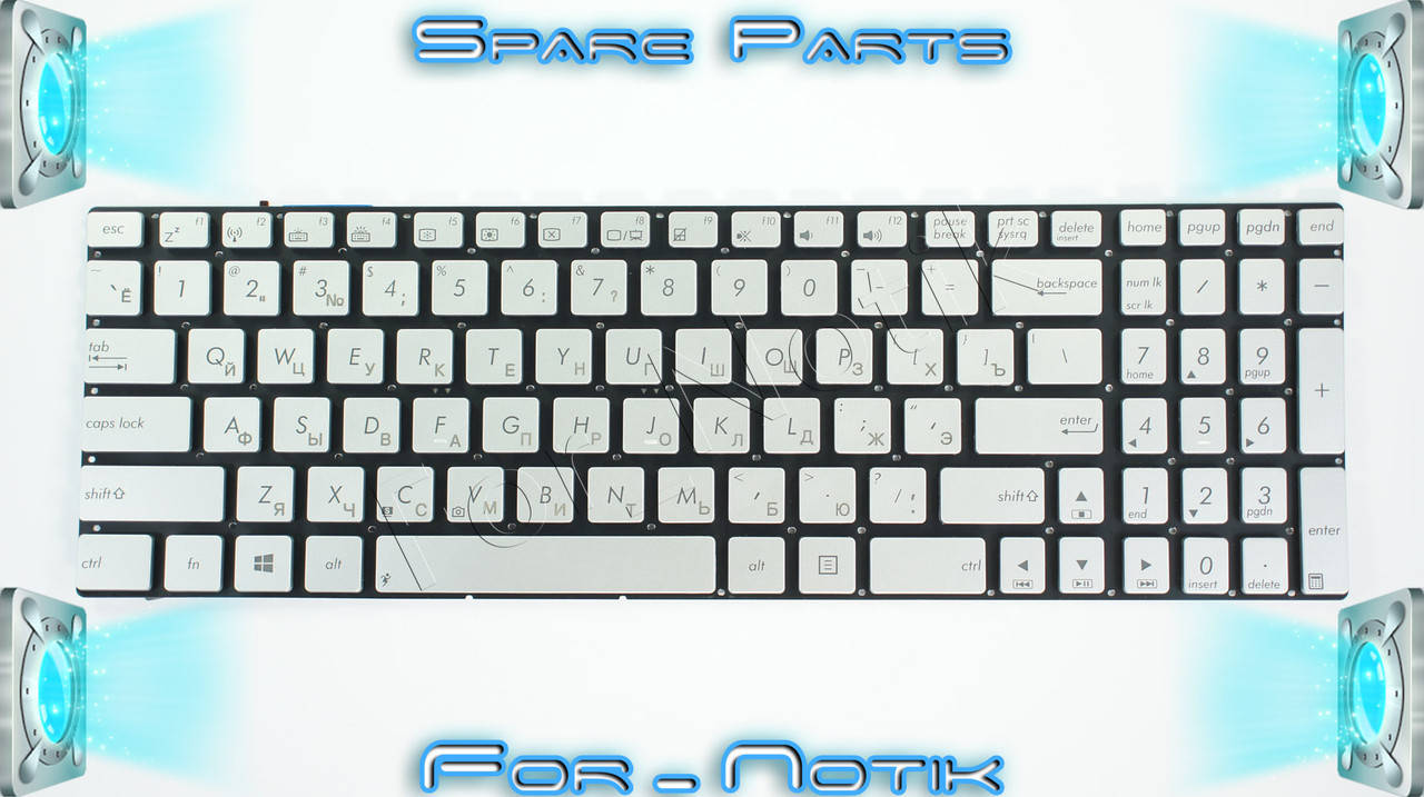 

Клавиатура ASUS G550JK ASUS G550JX G550JA G550JV G550LF N550JA N550JK N550JV N550JX N550LF N750JK N750JV