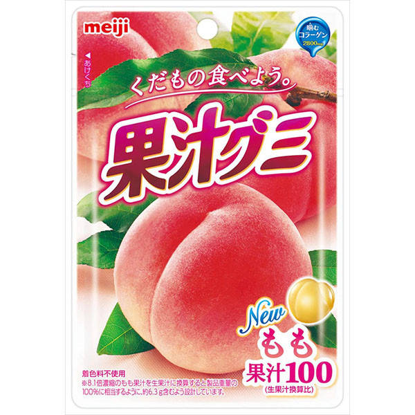 

Коллагеновый мармелад со вкусом персика MEIJI Peach Marmalade juice