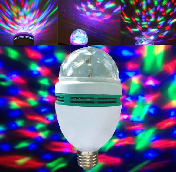 

Диско лампа LASER RHD 15 LY 399, Лампа LED Mini Party Light Lamp, Вращающаяся лампочка светодиодная, лучший