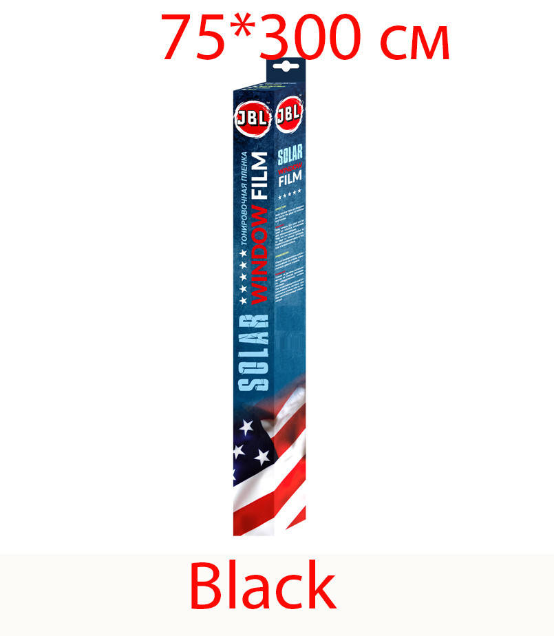 

Пленка тонировочная JBL 75*300 см Black, Черный