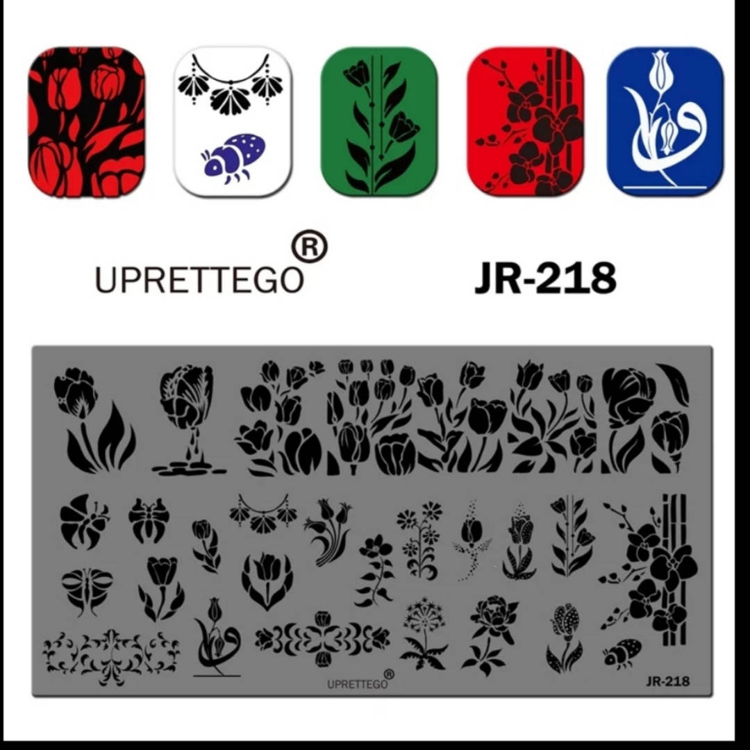 

Пластина для стемпинга JR 218