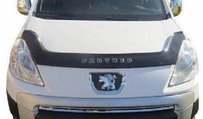 

Дефлектор на капот (мухобойки) Peugeot Partner 2008-