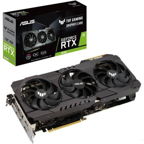 

Відеокарта ASUS TUF-RTX3080-O10G-V2-GAMING