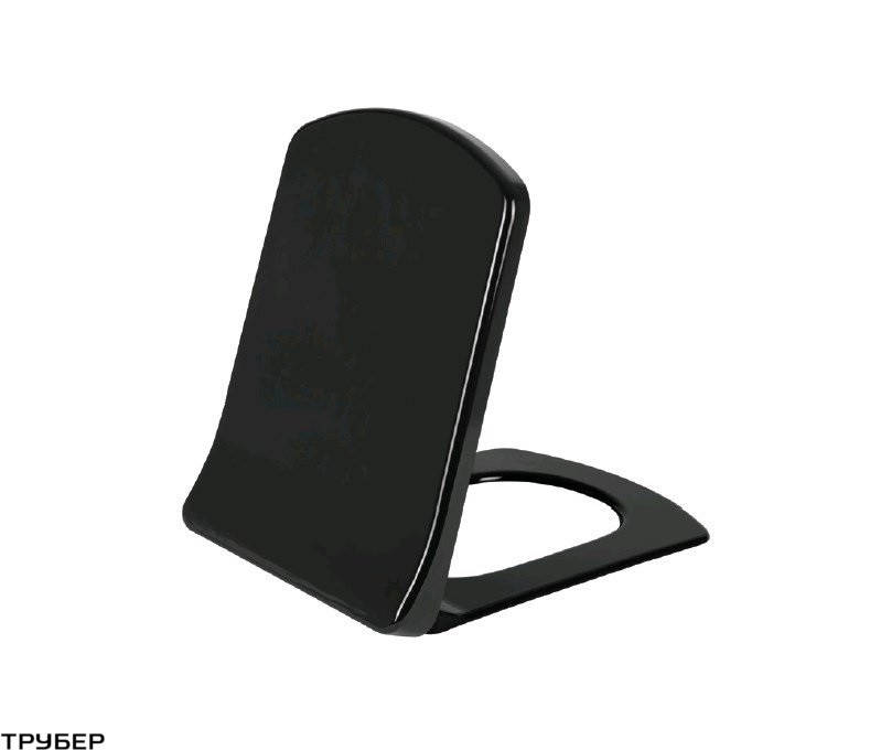 

LARA Крышка с сидением Duroplast, с механизмом soft-close, черная .KC3541.S0, Черный