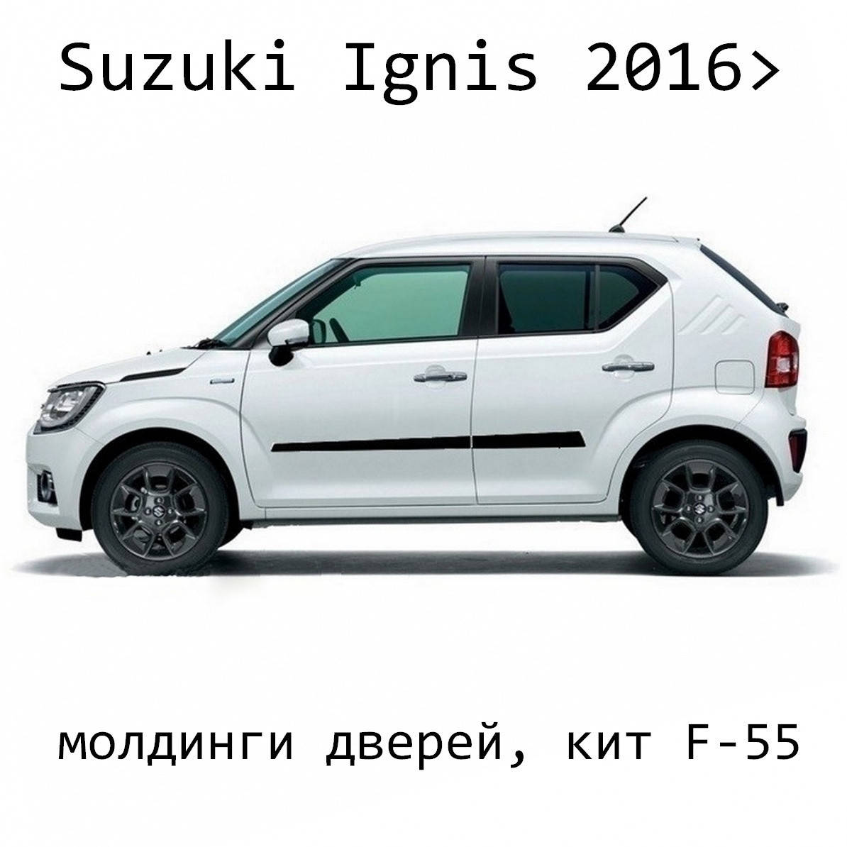 

Молдинги на двери для Suzuki Ignis 2016+