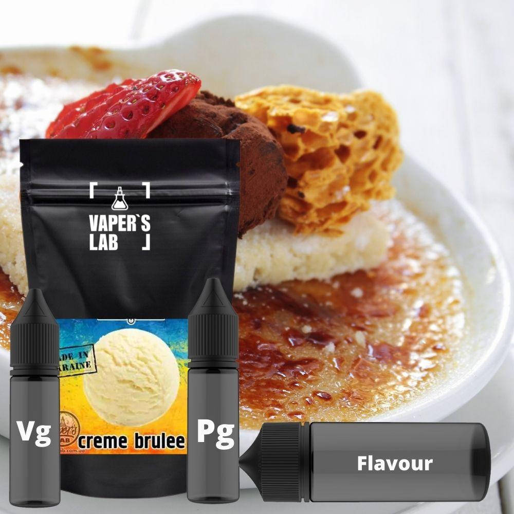 

Mix Plus NF "Creme Brulee" 100 ml Набор для приготовления органической жидкости 110