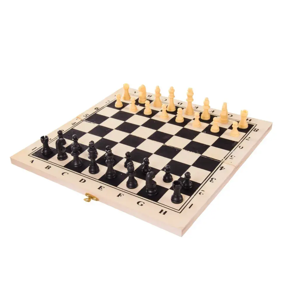 

Настольная игра Шахматы деревянные 34*34 см