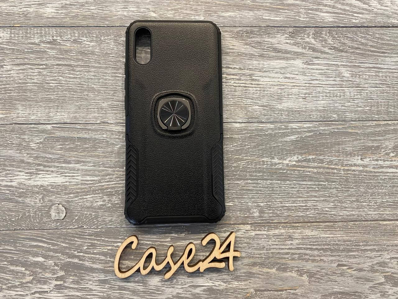 

PC + TPU чехол Leather Design Case With Ring для Xiaomi Redmi 9A, Разные цвета