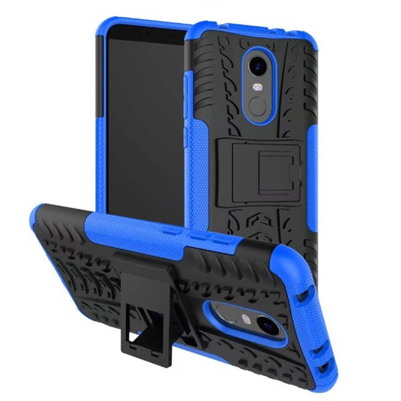

Чехол Armor для Xiaomi Redmi 5 Plus 5.99" противоударный бампер синий