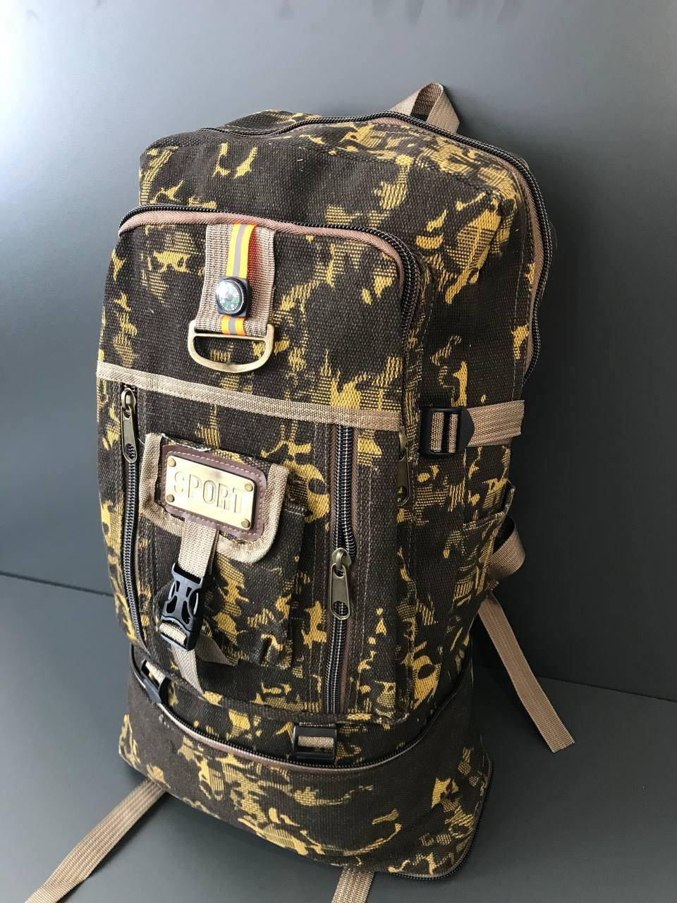 

Тактический Рюкзак Sport 65 л туристический, походный, баул Shopay, Хаки