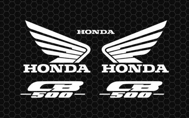 

Виниловая наклейка " HONDA CB 500 " 32х42 см, Белый