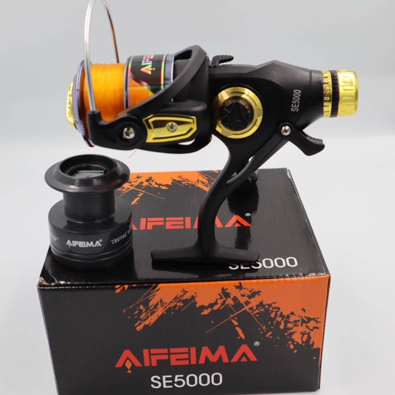

Катушка Feima SE  (6+1) с бейтраннером, Желтый