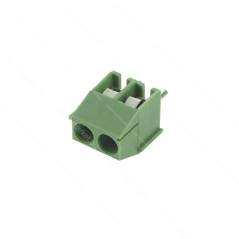 

Клеммник CY350V-3.5-02P, зелёный