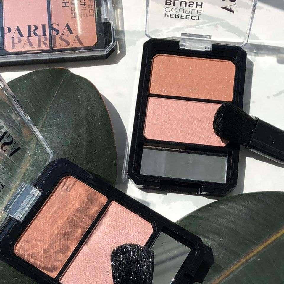 

Компактные двойные румяна Parisa натуральный оттенок