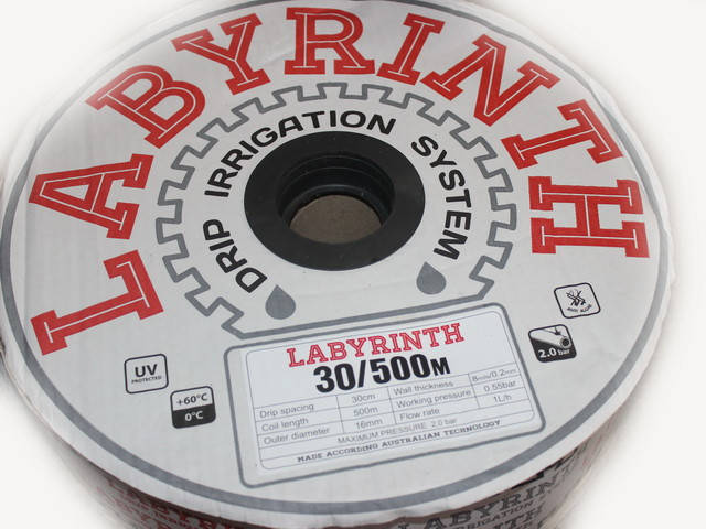 

Капельная лента LABYRINTH 15 см ,500 м, 8 mill (щелевая лента)