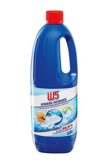 

Чистящее средство на основе хлоры W5 Hygiene Reiniger 20884475 1,5 л