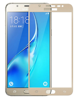 

Защитное стекло для Samsung G570F Galaxy J5 Prime (0.3 мм, 2.5D, с олеофобным покрытием), цвет золотой