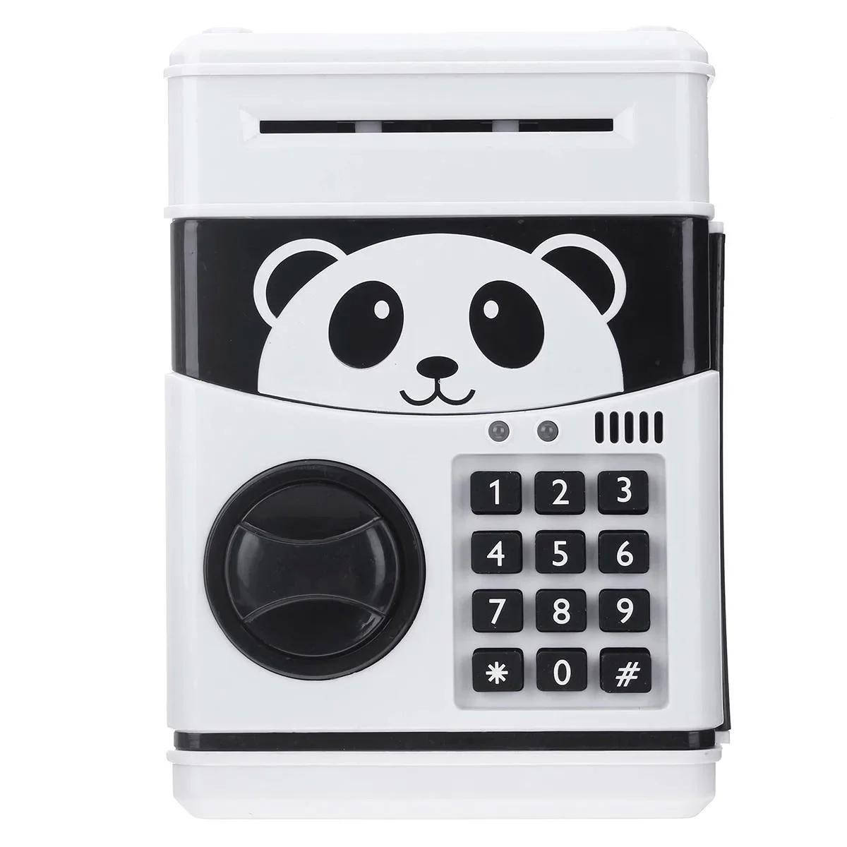 

Электронный сейф копилка с кодовым замком ПАНДА PANDA, Разные цвета